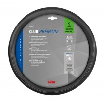 COPRIVOLANTE CLUB IN SKEENTEX - S - diam  35/37 cm  nero  LAMPA 33115