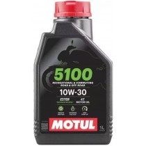 OLIO MOTO 4T 5100 10W30 1 LT MOTUL 104062
