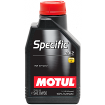 OLIO MOTORE SPECIFIC 2312 0W30 C2 1 LITRO MOTUL 106413