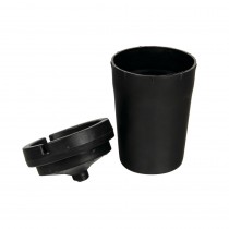 POSACENERE AUTO-ESTINGUENTE A BARATTOLO NERO LAMPA 65465