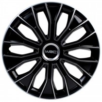 SET 4 COPRICERCHI UNIVERSALI BICOLORE 15'' WRC 7469