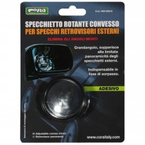 SPECCHIETTO ROTANTE CONVESSO PER RETROVISORI ESTERNI CORA 120010