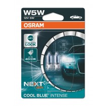 COPPIA LAMPADINE COOL BLUE INTENSE (NEXT GEN) 12V W5W OSRAM 2825CBN-02B