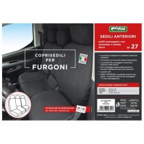 COPRISEDILI PER FURGONE TG. SP27 NERO CORA 1702401