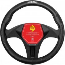 COPRIVOLANTE COMFORT NERO/BIANCO 36,5-37,9 CM MOMO SWC011BWS