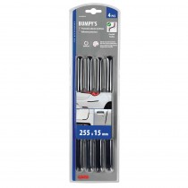 SET 4 PZ SALVAPORTA PARAURTI BUMPY'S ADESIVI 255x15mm LAMPA 20619