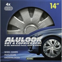 SET 4 COPRICERCHI UNIVERSALI 14' CORA ALULOOK AURA 