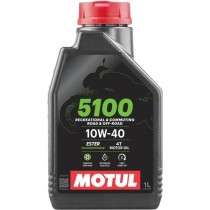 OLIO MOTO 5100 10W40 4T 1 LITRO MOTUL 104066