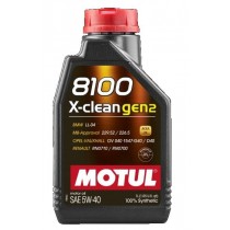 OLIO MOTORE 8100 X-CLEAN GEN2 5W40 1 LT  MOTUL 109761