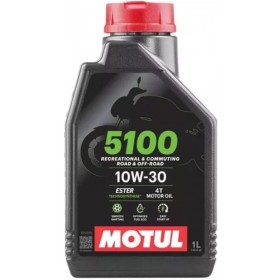 OLIO MOTO 4T 5100 10W30 1 LT MOTUL 104062