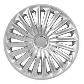 SET 4 COPRICERCHI UNIVERSALI ALULLK JOY SILVER 15'' CORA 42645