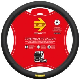 COPRIVOLANTE CAMION TRUCK EASY NERO CUCITURE ROSSE 44-46 CM MOMO SWCTEASBK
