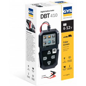 TESTER DI BATTERIA DBT 410 - START/STOP 6/12 V GYS 083233