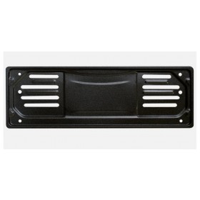 PORTATARGA 99> METALLO ANTERIORE COLORE NERO  CORA 116001