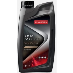 OLIO MOTORE SPECIFIC 5W30 C4 1 LITRO CHAMPION 8209017