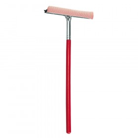 PULIVETRO PROFESSIONALE 25 CM  CON PROLUNGA IN LEGNO CM 47  LAMPA 37470