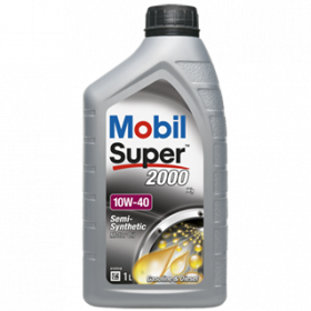 OLIO MOTORE SUPER 2000 X1 10W40 1LT MOBIL 43372