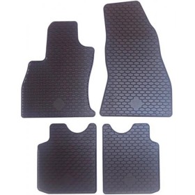 SERIE TAPPETI GOMMA FIAT 500L 12˃19, 19˃ - 500L Living 13˃ - 500L Wagon 17˃ 4PZ CORA 132152