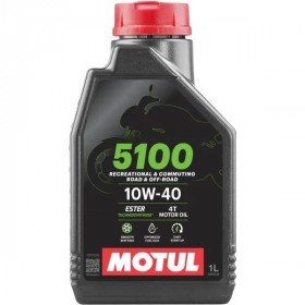 OLIO MOTO 5100 10W40 4T 1 LITRO MOTUL 104066