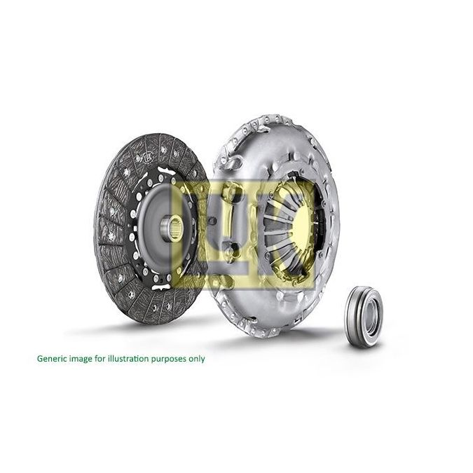 KIT FRIZIONE FORD TRANSIT 2.4TD LUK 625302200