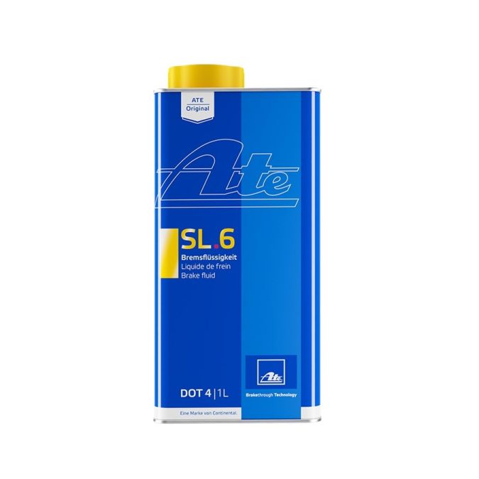 OLIO LIQUIDO FRENI 1 LITRO DOT4 SL 6 ATE 6SL1000