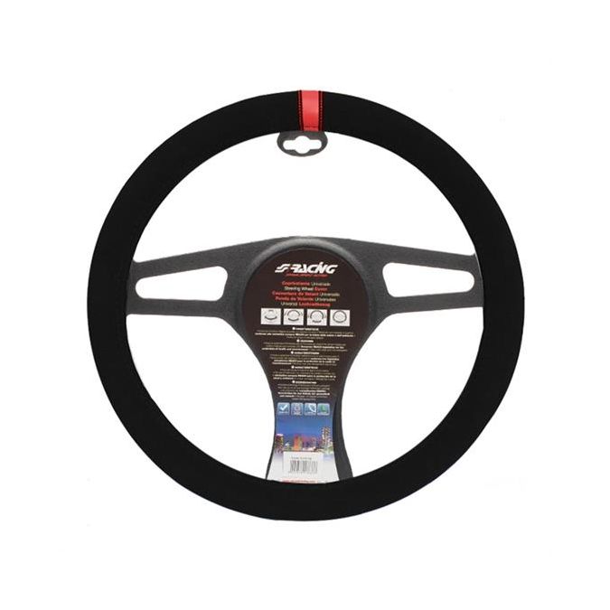 COPRIVOLANTE CARRERA LOOK NERO INSERTO ROSSO SIMONI RACING CVT/27R