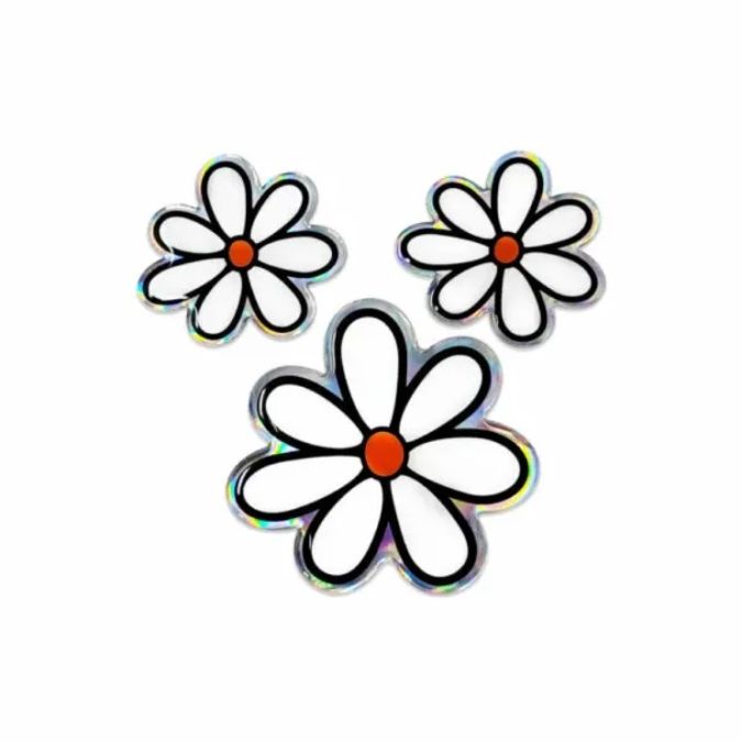 ADESIVO 3D STICKER TRIS DI FIORE QUATTROERRE 14216