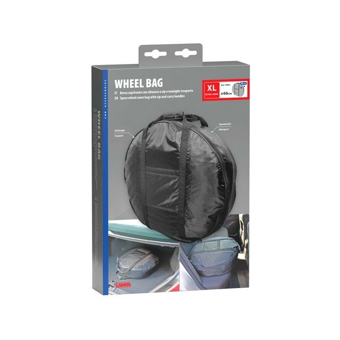 BORSA COPRIRUOTA DI SCORTA TG.XL WHEEL BAG LAMPA 15953