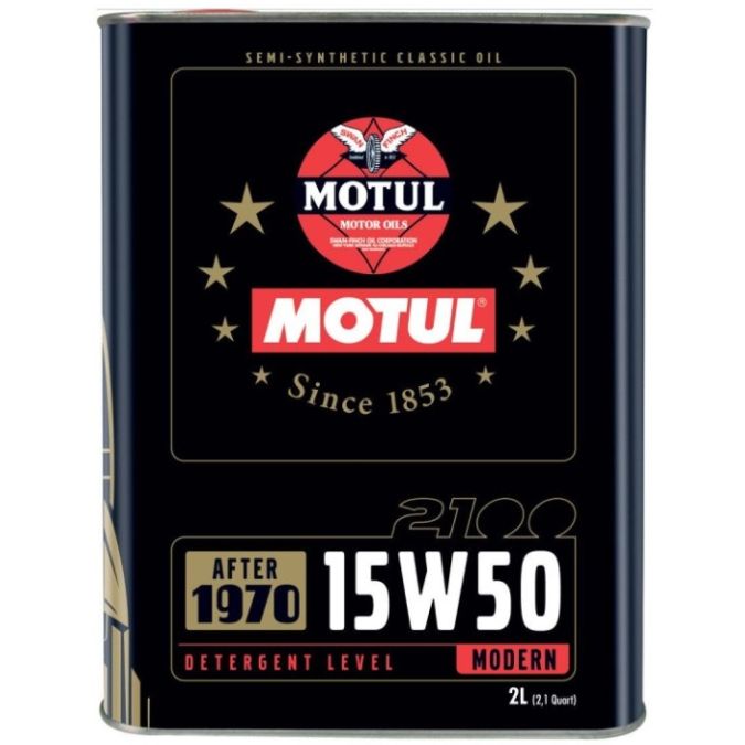 OLIO MOTORE CLASSIC 2100 15W-50 2LT MOTUL 104512