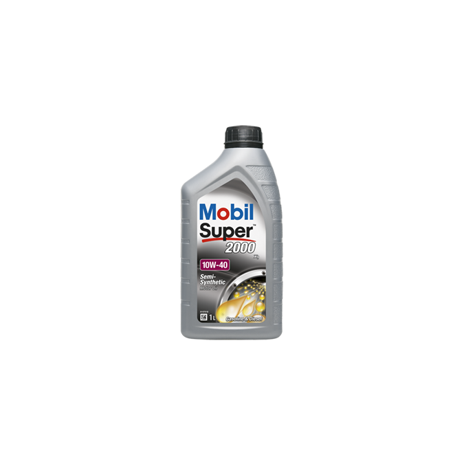 OLIO MOTORE SUPER 2000 X1 10W-40 1LT MOBIL 43372