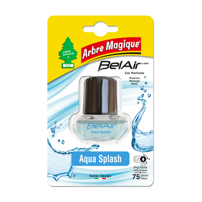 RICARICA PROFUMO - DEODORANTE AUTO BELAIR AQUA SLASH ARBRE MAGIQUE® 131163