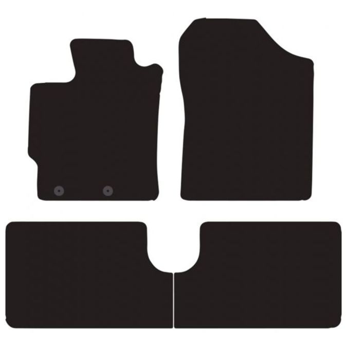 SERIE TAPPETI MOQUETTE TAILOR TOYOTA YARIS 3/5p. 11˃20 (no Hybrid) CORA 000131612