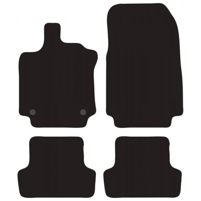 SERIE TAPPETI MOQUETTE TAILOR RENAULT CLIO IV 5P 12> CORA 131573