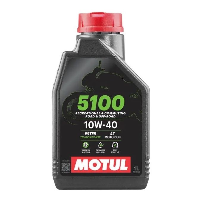 OLIO MOTO 5100 10W-40 4T 1 LITRO MOTUL 104066