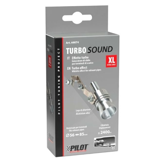 TURBO SOUND - XL - Ø 58/85 mm PER TERMINALE SCARICO LAMPA 60074