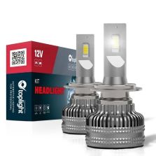 KIT LAMPADINE HEADLIGHT LUMISTAR H7 (2PZ) 55W LUMEN 6500K TOPLIGHT 507507