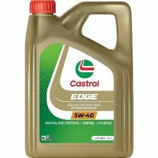 OLIO MOTORE CASTROL EDGE 5W-40 4 LT