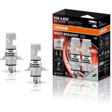 BOX COPPIA LAMPADINE H4 LED SPEED +450 6000K OSRAM 64193DWNBSP-2HB OMOLOGATE