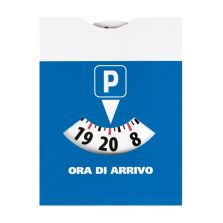 DISCO ORARIO EUROPEO IN CARTONCINO LAMPA 65350