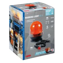 LAMPEGGIANTE LUCE EMERGENZA CON LUCE ROTANTE A LED LAMPA 72997