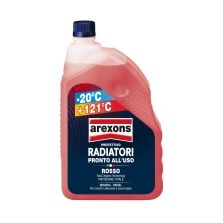 LIQUIDO PROTEZIONE RADIATORE 2 LITRI ROSSO -20C° AREXONS 8013