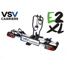 PORTA BICI DA GANCIO TRAINO 2 BICI MOD. E2 XL VSV BCVSV221E2XL