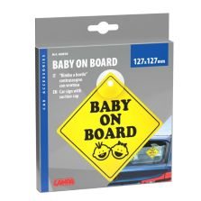 BIMBO A BORDO - CONTRASSEGNO CON VENTOSA LAMPA 66858