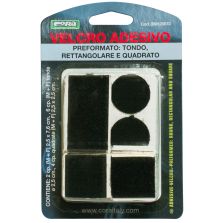 VELCRO ADESIVO IN NASTRO E PREFORMATO (MASCHIO +FEMMINA) CORA 120673