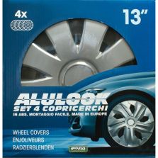 SET 4 COPRICERCHI UNIVERSALI ALULOOK AURA RING 13" CORA-40343