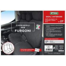 COPRISEDILI PER FURGONE TG. SP27 NERO CORA 1702401