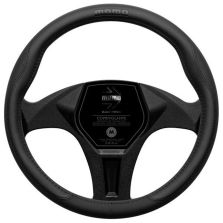COPRIVOLANTE MOMO COMFORT BLACK EDITON 38-39 CM TAGLIA M MOMO SWC0COMBE