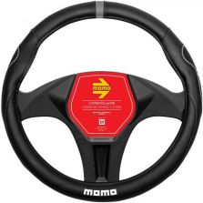 COPRIVOLANTE SUPERGRIP NERO/GRIGIO 38-39 CM MOMO SWC014BG