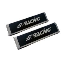 COPPIA COPRICINTURA PASSACINTURA - AVVOLGI CINTURA - SILVER SIMONI RACING CC7.