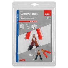 COPPIA PINZE BATTERIA 10CM 60A LAMPA 70126